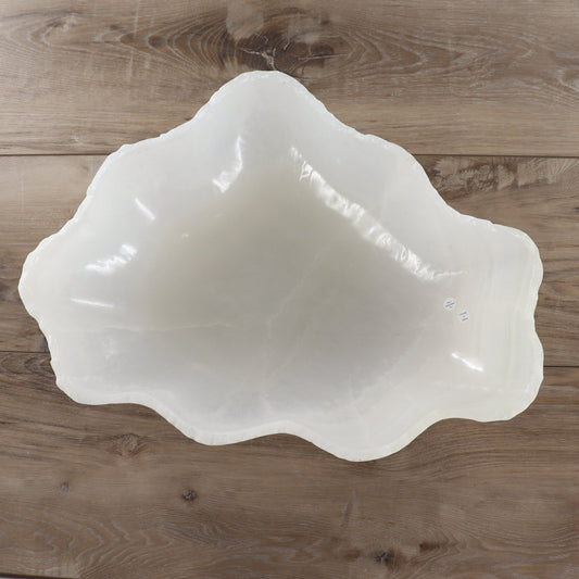 Mexican Onyx/Calcite Bowl 19" - Expert Wholesale and Supplier of Wholesale Crystals & Bulk Gemstones, ["Bowls","Calcite","Mexico","onyx"]