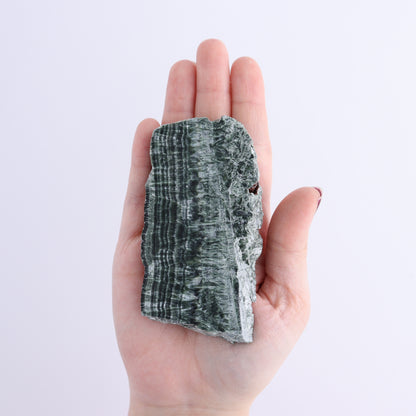 Seraphinite Slices Set of 6 - Expert Wholesale and Supplier of Wholesale Crystals & Bulk Gemstones, ["Russia","Seraphinite","Slices and Slabs"]