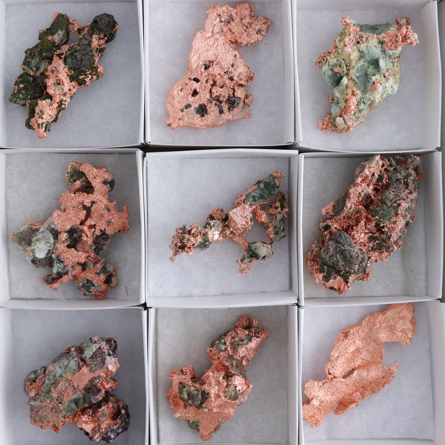 Copper Flat of 12 - Expert Wholesale and Supplier of Wholesale Crystals & Bulk Gemstones, ["copper","Freeforms","United States"]