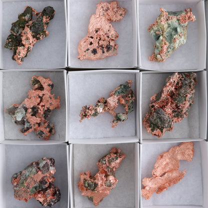 Copper Flat of 12 - Expert Wholesale and Supplier of Wholesale Crystals & Bulk Gemstones, ["copper","Freeforms","United States"]