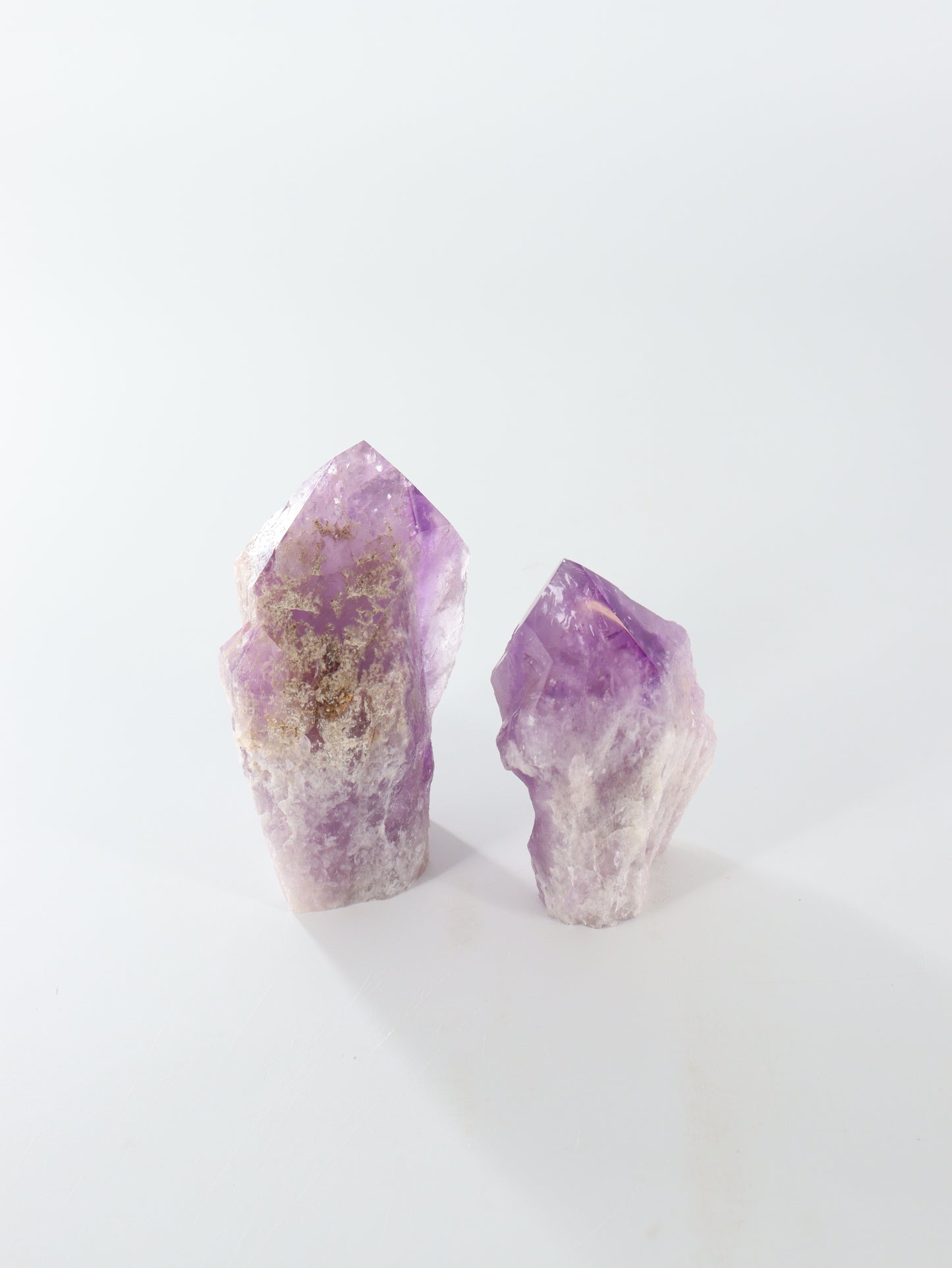 Rough Amethyst Set of 2 - Expert Supplier of Wholesale Crystals & Bulk Gemstones