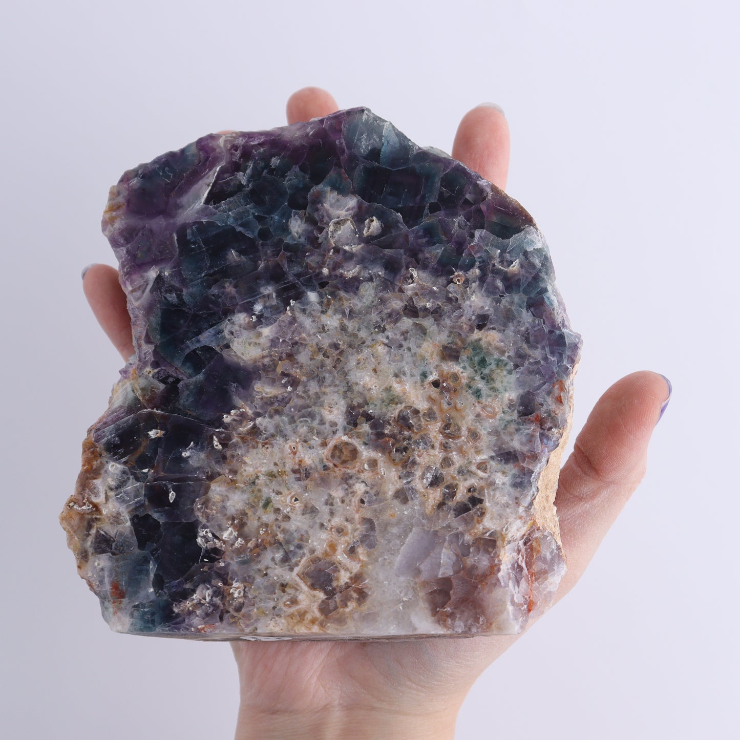 Fluorite Face Polished Set of 2 - Expert Wholesale and Supplier of Wholesale Crystals & Bulk Gemstones, ["Face Polished","Fluorite","Mexico"]
