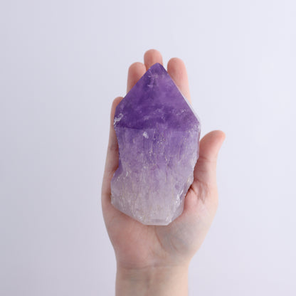 Amethyst Tops Polished Set of 4 - Expert Wholesale and Supplier of Wholesale Crystals & Bulk Gemstones, ["Amethyst","Brazil","Top Polished"]