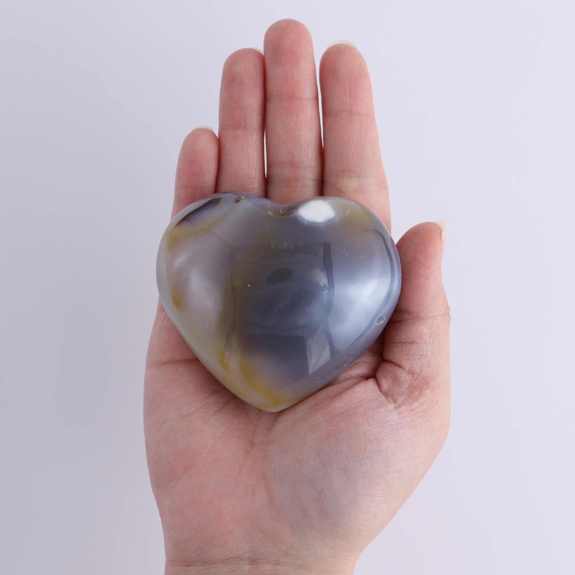 Orca Agate Hearts Set of 6 - Expert Wholesale and Supplier of Wholesale Crystals & Bulk Gemstones, ["close_30","Hearts","Madagascar","Orca Agate"]