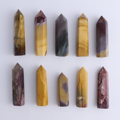 Mookite Towers Set of 10 - Expert Wholesale and Supplier of Wholesale Crystals & Bulk Gemstones, ["Mookite","Towers"]