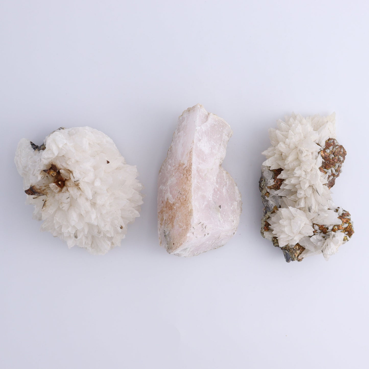 UV Reactive Calcite Flat Set of 12 - Expert Wholesale and Supplier of Wholesale Crystals & Bulk Gemstones, ["Calcite","Freeform","Freeforms","Mexico"]