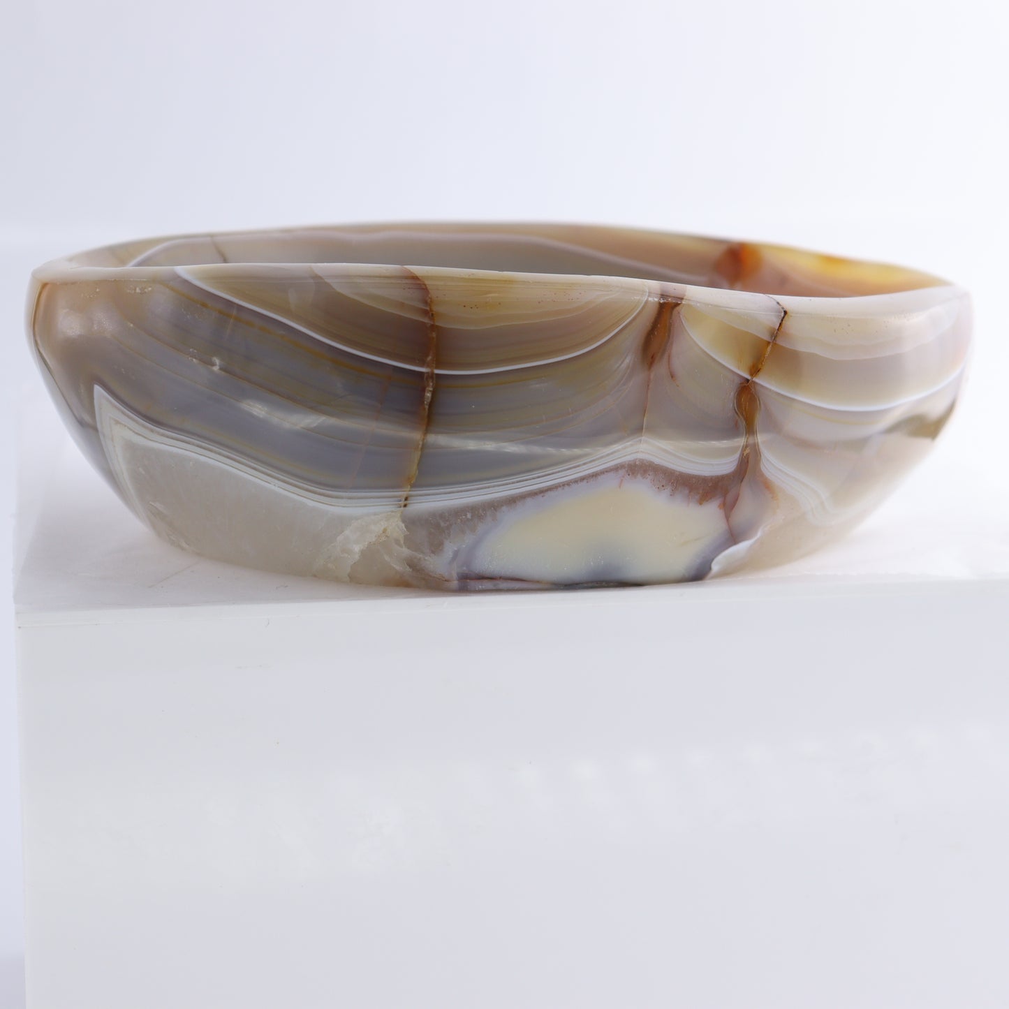 Agate Bowls Set of 2 - Expert Wholesale and Supplier of Wholesale Crystals & Bulk Gemstones, ["Agate","Bowls"]