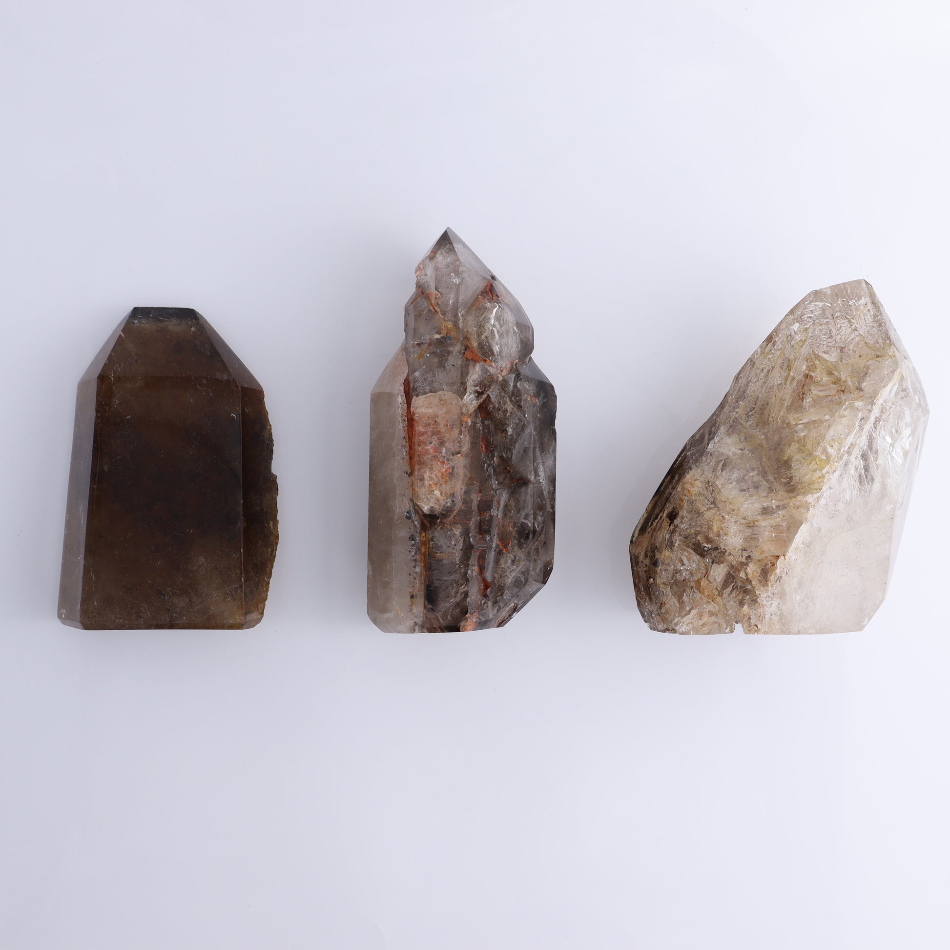 Quartz Freeform Set of 3 - Expert Wholesale and Supplier of Wholesale Crystals & Bulk Gemstones, ["Freeform","Madagascar","Quartz"]
