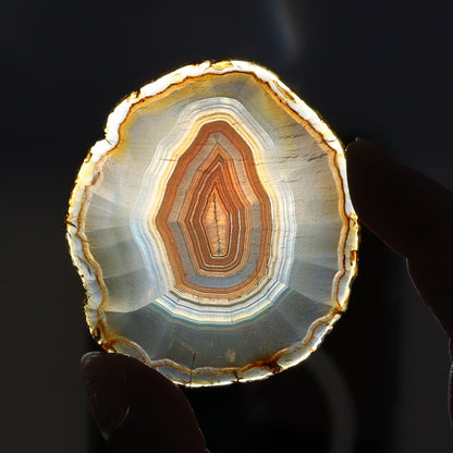 Iris Agate Slices Set of 9 - Expert Wholesale and Supplier of Wholesale Crystals & Bulk Gemstones, ["Agate","Iris Agate","Slices and Slabs"]