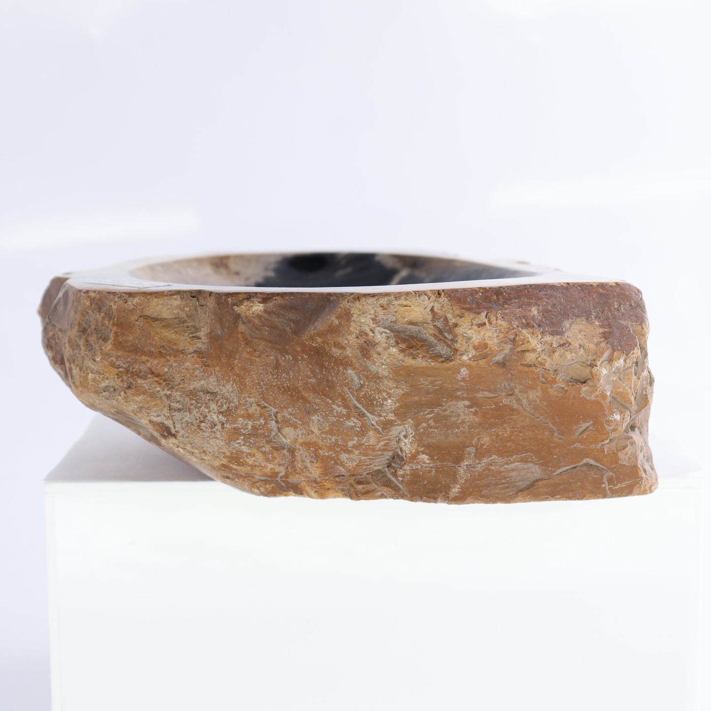 Petrified Wood Bowls Set of 2 - Expert Wholesale and Supplier of Wholesale Crystals & Bulk Gemstones, ["Bowls","Indonesia","Petrified Wood"]