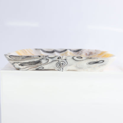 Zebra Onyx Butterfly Bowls Set of 6 - Expert Wholesale and Supplier of Wholesale Crystals & Bulk Gemstones, ["Bowls","Mexico","onyx"]