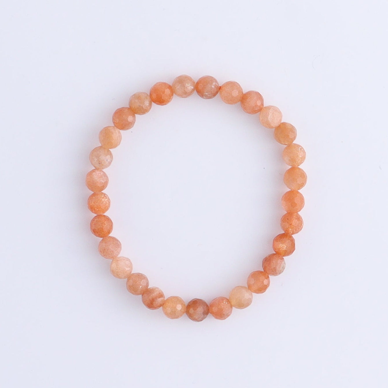 One Sunstone Faceted Bracelet - Expert Wholesale and Supplier of Wholesale Crystals & Bulk Gemstones, ["Bracelet","bracelets","Sunstone"]