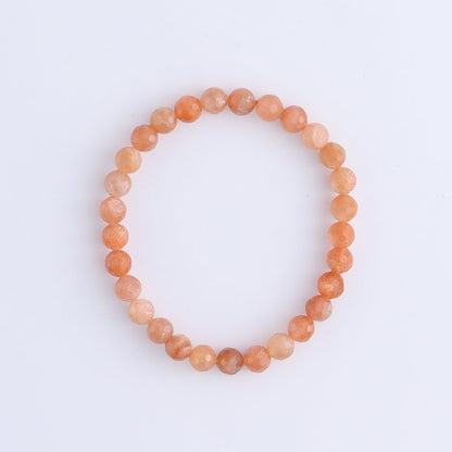 One Sunstone Faceted Bracelet - Expert Wholesale and Supplier of Wholesale Crystals & Bulk Gemstones, ["Bracelet","bracelets","Sunstone"]