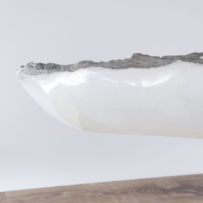 Mexican Onyx/Calcite Canoe Bowl - Expert Wholesale and Supplier of Wholesale Crystals & Bulk Gemstones, ["Bowls","Calcite","canoe","Mexico","onyx","Website"]