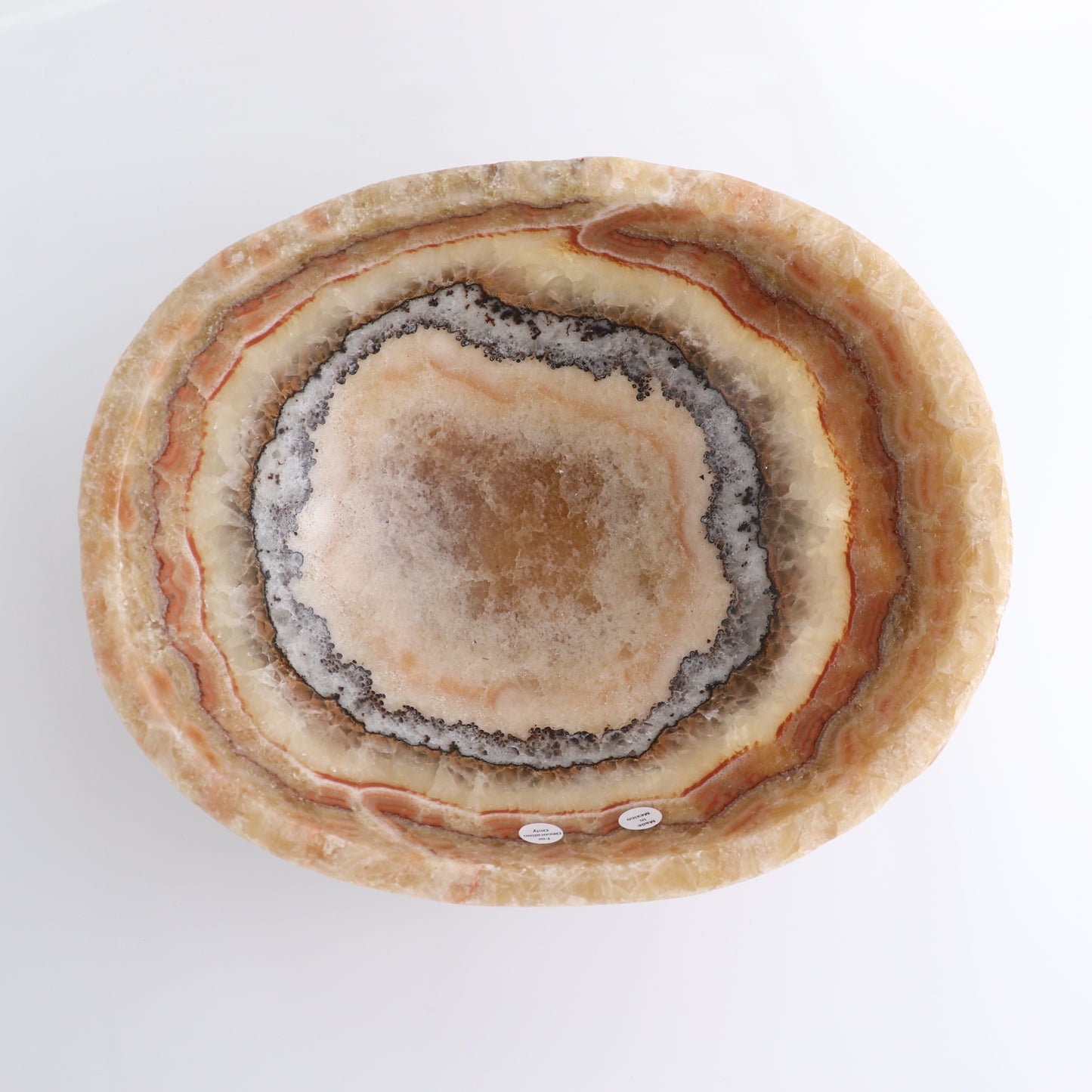 Mexican Onyx/Calcite Bowl 10"