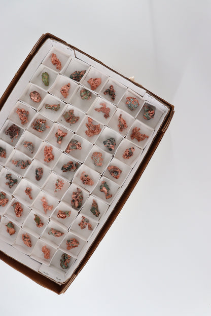 Native Copper 54pc Flat from Michigan - Expert Wholesale and Supplier of Wholesale Crystals & Bulk Gemstones, []