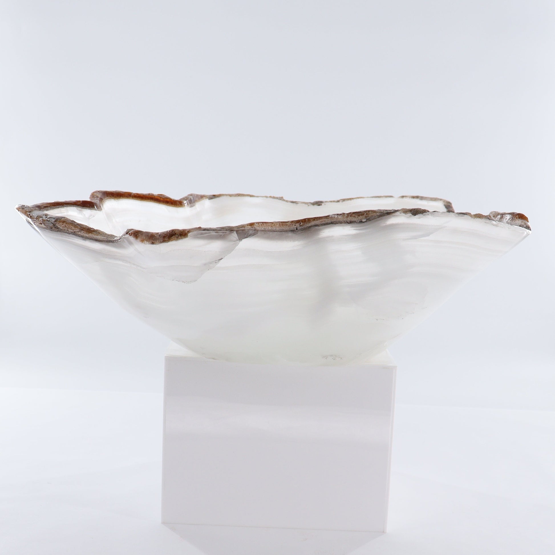 Mexican Onyx/Calcite Bowl - Expert Wholesale and Supplier of Wholesale Crystals & Bulk Gemstones, ["Bowls","Calcite","Mexico","onyx"]