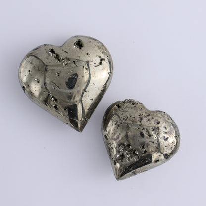 Pyrite Hearts Set of 12 - Expert Wholesale and Supplier of Wholesale Crystals & Bulk Gemstones, ["Hearts","Peru","Pyrite"]