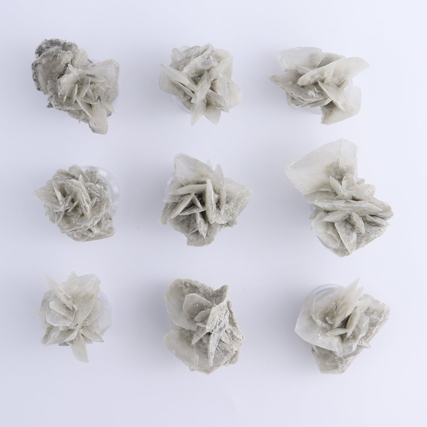 Selenite Clusters Set of 24 - Expert Wholesale and Supplier of Wholesale Crystals & Bulk Gemstones, ["Clusters","selenite"]