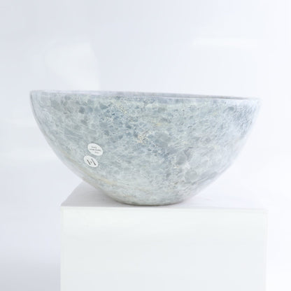 Blue Calcite Bowl 10"