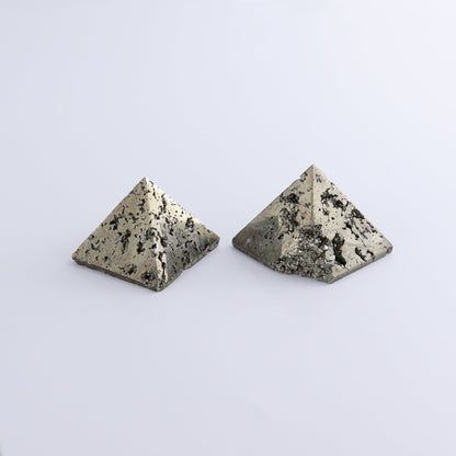 Pyrite Pyramids Set of 4 - Expert Wholesale and Supplier of Wholesale Crystals & Bulk Gemstones, ["Pyramids","Pyrite"]