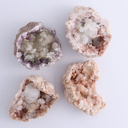 Pink Amethyst Set of 12 - Expert Wholesale and Supplier of Wholesale Crystals & Bulk Gemstones, ["Amethyst","Pink Amethyst"]