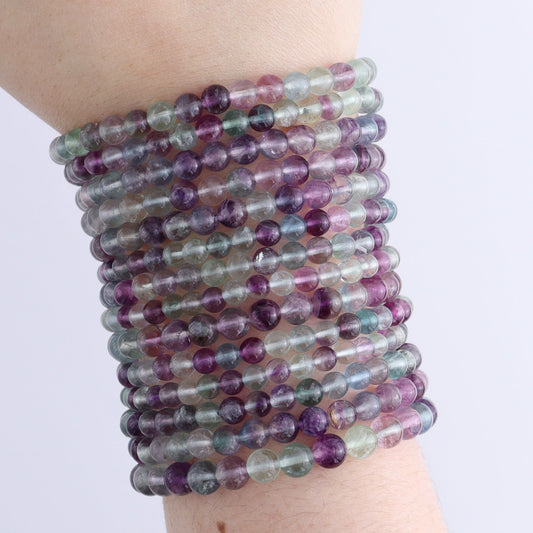 One Fluorite Bracelet | Mi Esperanza Minerals | Supplier of Crystals and Onyx