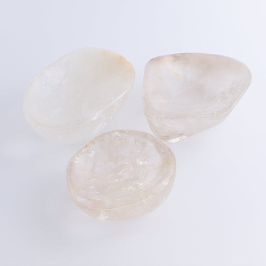 Quartz Bowls Set of 3 - Expert Wholesale and Supplier of Wholesale Crystals & Bulk Gemstones, ["Bowls","Quartz"]