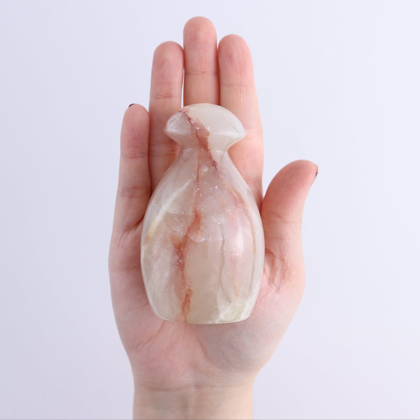 Mexican Onyx/Calcite Mushrooms Set of 5 - Expert Wholesale and Supplier of Wholesale Crystals & Bulk Gemstones, ["Calcite","Mexico","Mushrooms","onyx"]