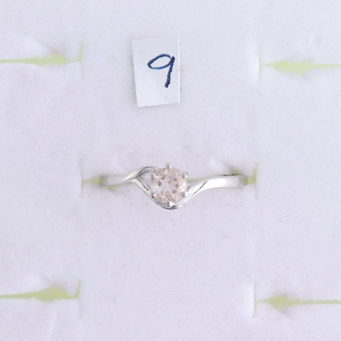 One Morganite Ring - Expert Wholesale and Supplier of Wholesale Crystals & Bulk Gemstones, ["India","Morganite","Ring","sterling silver"]