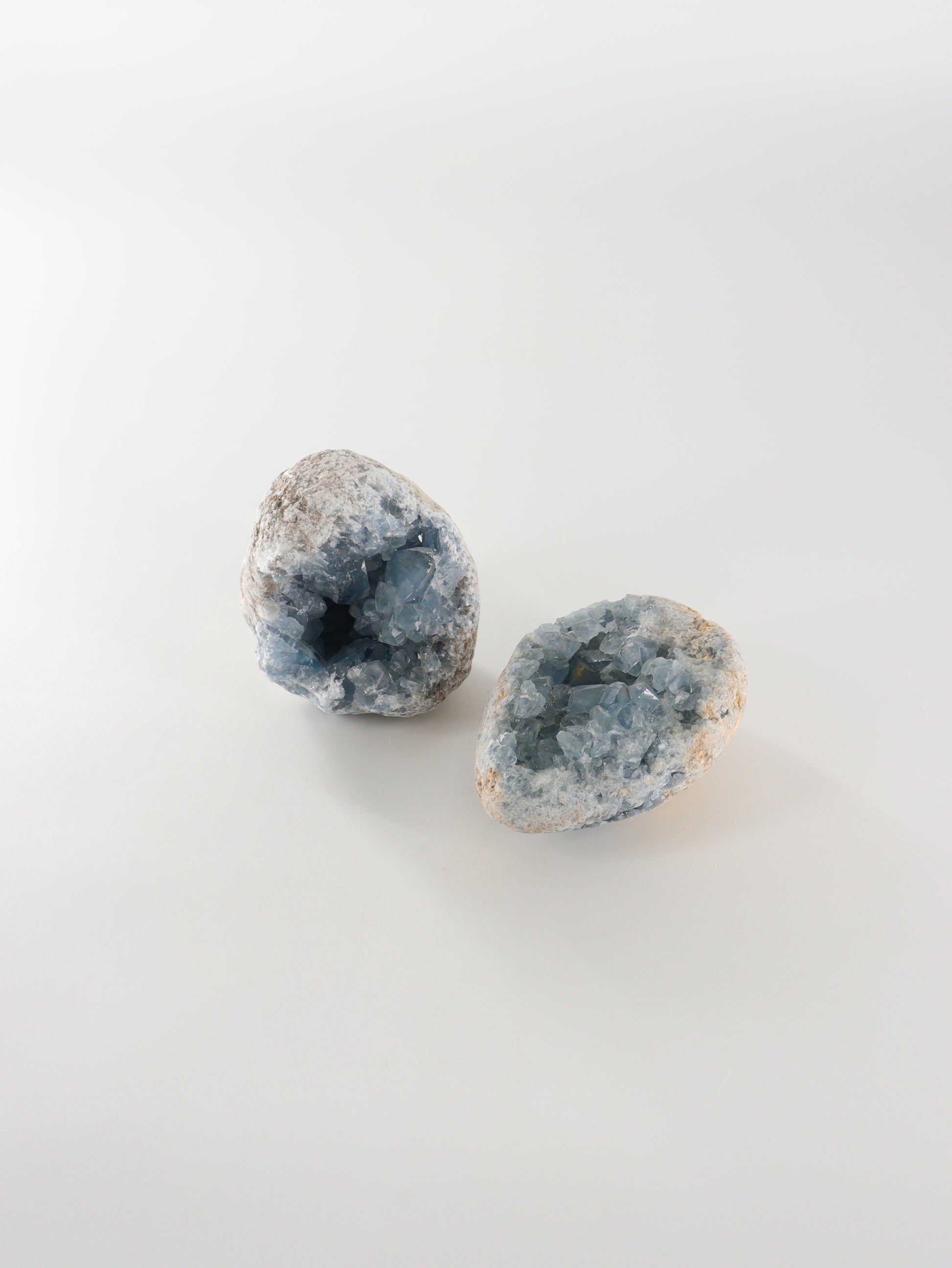 Celestite Clusters Set of 2 - Expert Wholesale and Supplier of Wholesale Crystals & Bulk Gemstones, []