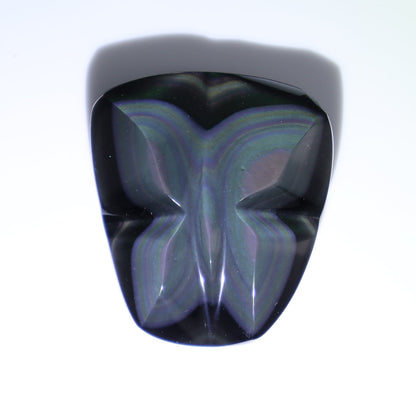 Rainbow Obsidian Butterflies Set of 8 - Expert Wholesale and Supplier of Wholesale Crystals & Bulk Gemstones, ["Butterflies","Butterfly","Mexico","Rainbow Obsidian"]