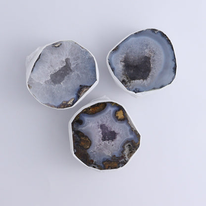 Las Choyas Geodes Set of 15 - Expert Wholesale and Supplier of Wholesale Crystals & Bulk Gemstones, ["Agate","close_30","Mexico"]