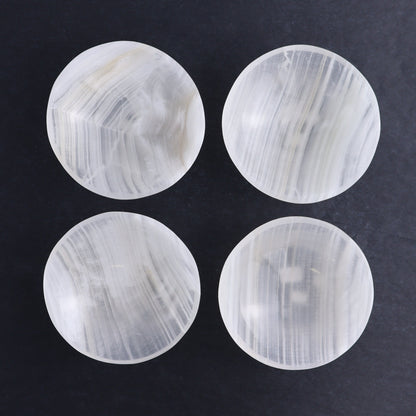 One Bowl (12 cm) Mexican Onyx/Calcite White Polished - Expert Wholesale and Supplier of Wholesale Crystals & Bulk Gemstones, ["bowl","Calcite","Catalog Onyx","Decorative Dish","Mexico","onyx"]