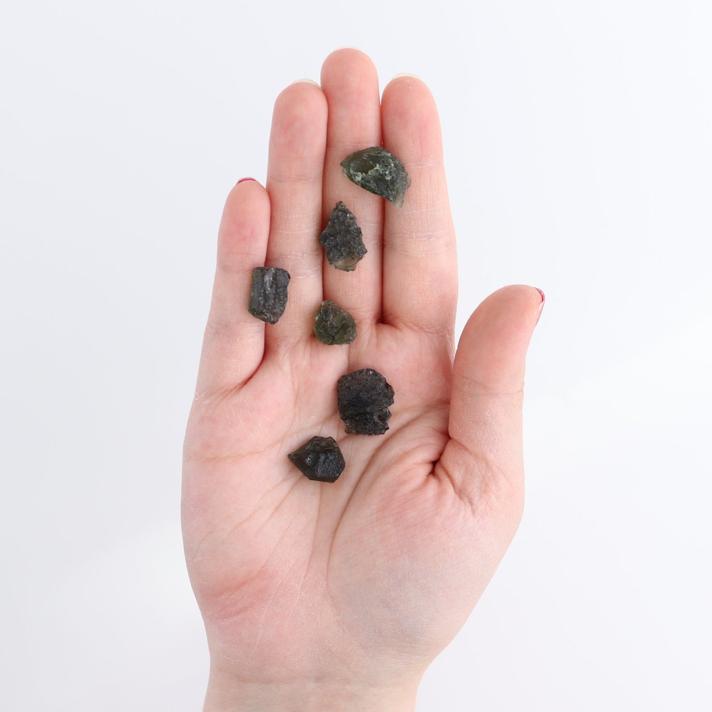 Moldavite Pieces Set of 6