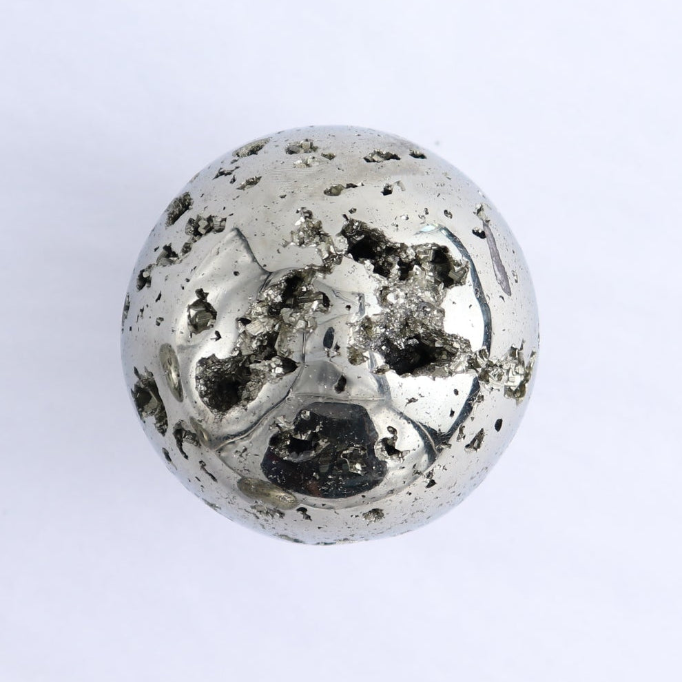 Pyrite Spheres Set of 4