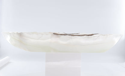 Onyx Canoe Bowl - Expert Wholesale and Supplier of Wholesale Crystals & Bulk Gemstones, ["Bowls","canoe","Mexico","onyx"]