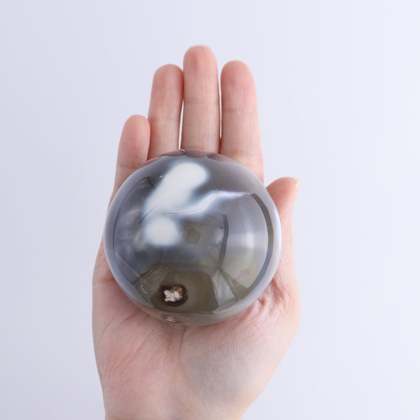 Orca Agate Spheres Set of 23 - Expert Wholesale and Supplier of Wholesale Crystals & Bulk Gemstones, ["Madagascar","Orca Agate","Spheres"]