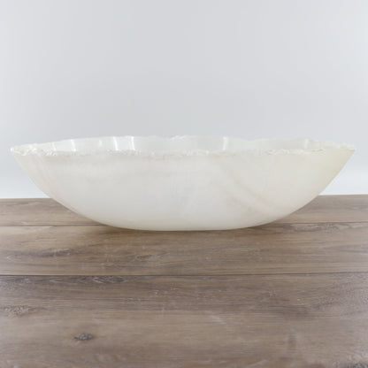 Mexican Onyx/Calcite Bowl 19"