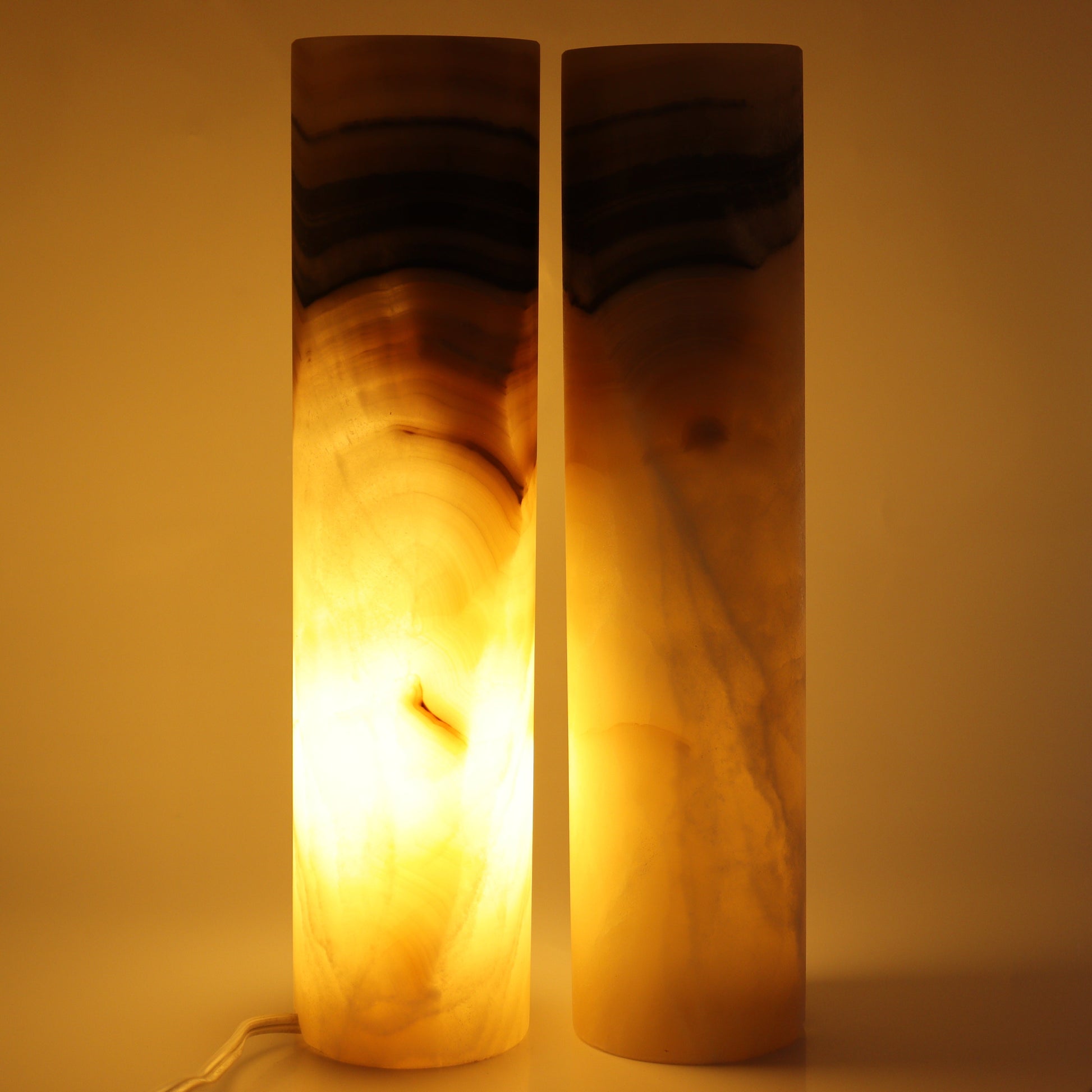 Onyx Lamps Set of 2 - Expert Wholesale and Supplier of Wholesale Crystals & Bulk Gemstones, ["Lamps","Mexico","onyx"]