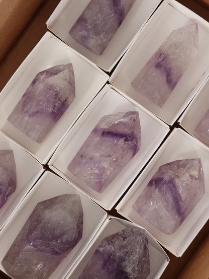 Phantom Amethyst Towers - Expert Wholesale and Supplier of Wholesale Crystals & Bulk Gemstones, []