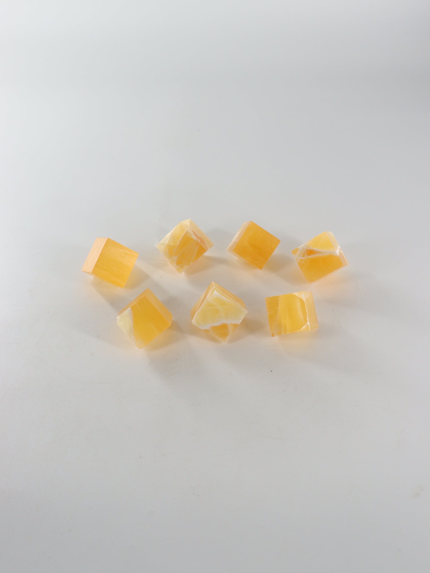 Calcite Cubes Set of 7 - Expert Wholesale and Supplier of Wholesale Crystals & Bulk Gemstones, []