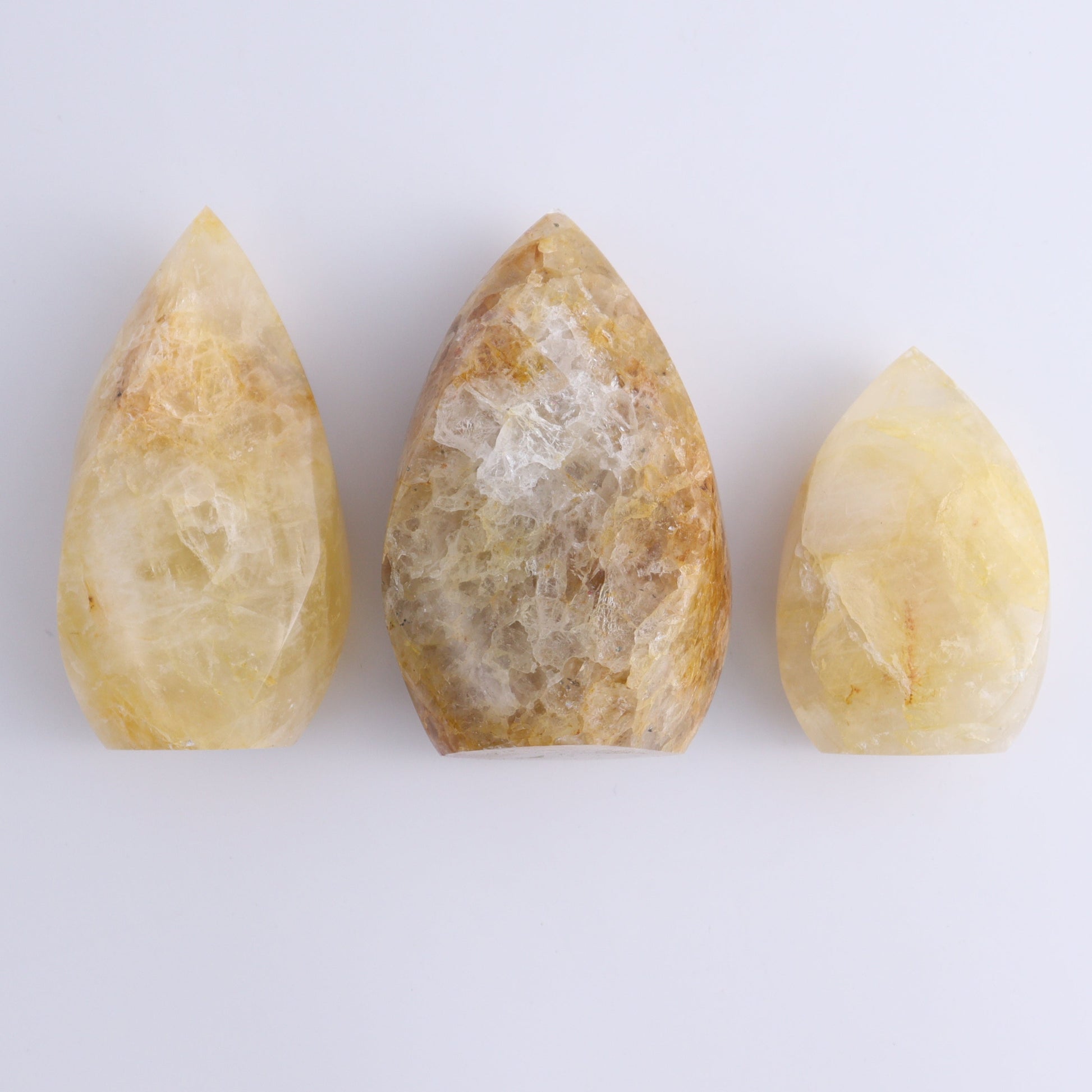 Golden Healer Flames Set of 6 - Expert Wholesale and Supplier of Wholesale Crystals & Bulk Gemstones, ["Brazil","flames","Golden Healer"]