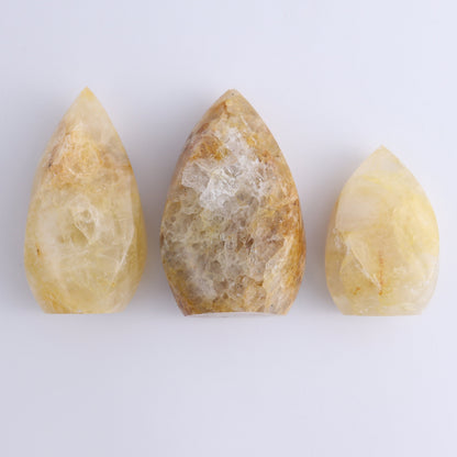 Golden Healer Flames Set of 6 - Expert Wholesale and Supplier of Wholesale Crystals & Bulk Gemstones, ["Brazil","flames","Golden Healer"]