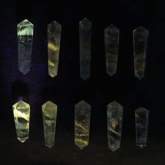 Powellite Amethyst UV Reactive Double Point Set of 10