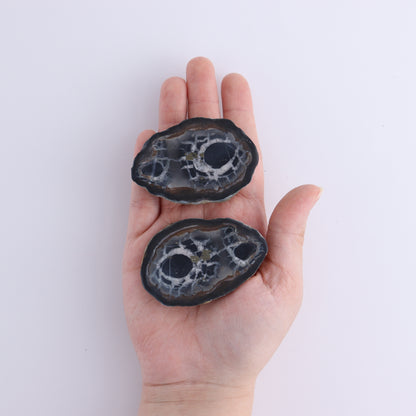 Septarian Geodes Flat - Expert Wholesale and Supplier of Wholesale Crystals & Bulk Gemstones, ["Geodes","Septarian"]