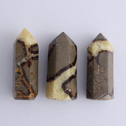 Septarian Towers Set of 9 - Expert Wholesale and Supplier of Wholesale Crystals & Bulk Gemstones, ["Madagascar","Septarian","Towers"]