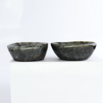 Labradorite Bowls Set of 10
