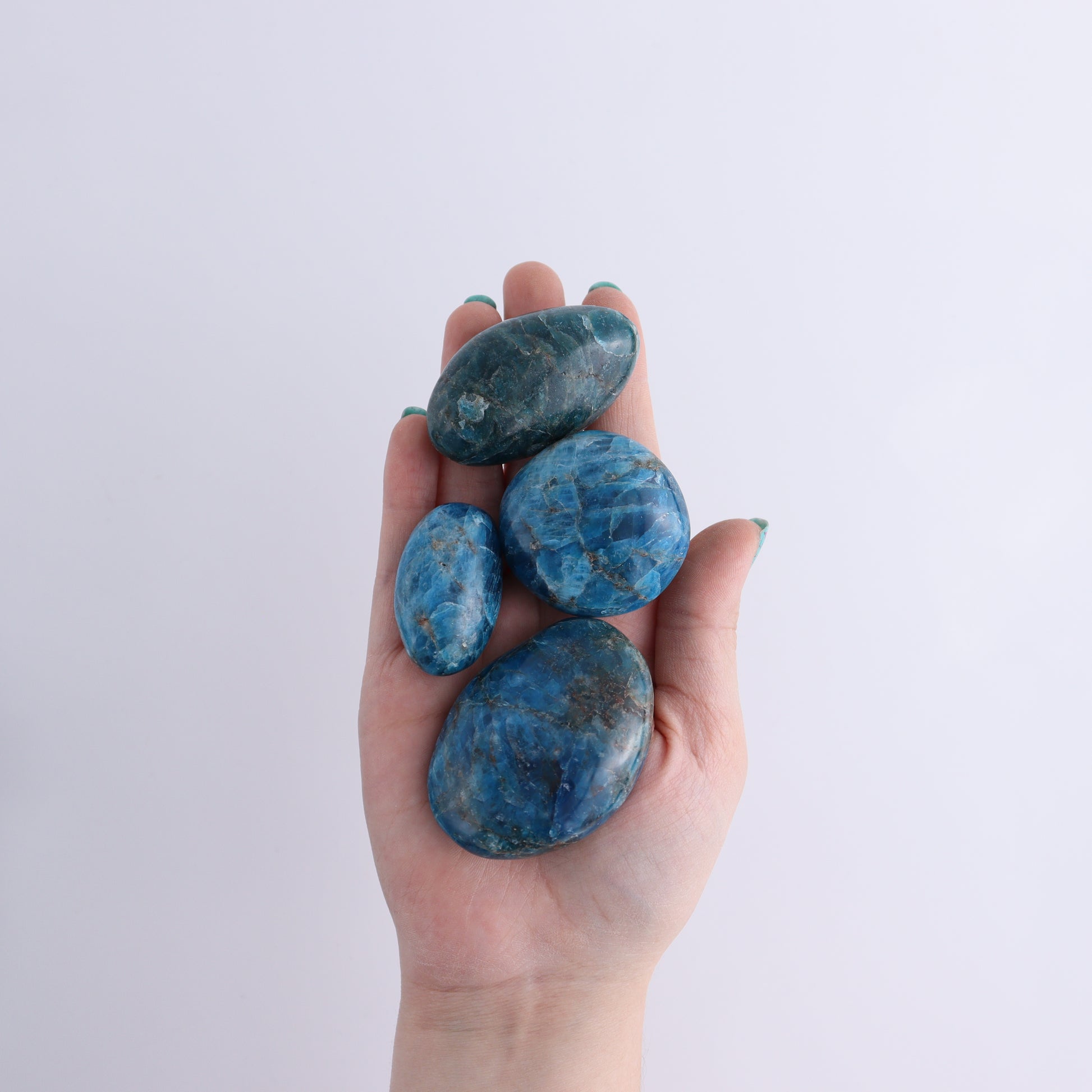 Apatite Palm Stones 1 kg Set - Expert Wholesale and Supplier of Wholesale Crystals & Bulk Gemstones, ["Apatite","Madagascar","Palm Stones"]
