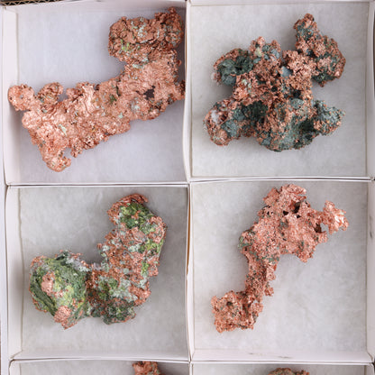 Native Copper Flat of 6 - Expert Wholesale and Supplier of Wholesale Crystals & Bulk Gemstones, ["copper","Freeforms","Native Copper","United States"]